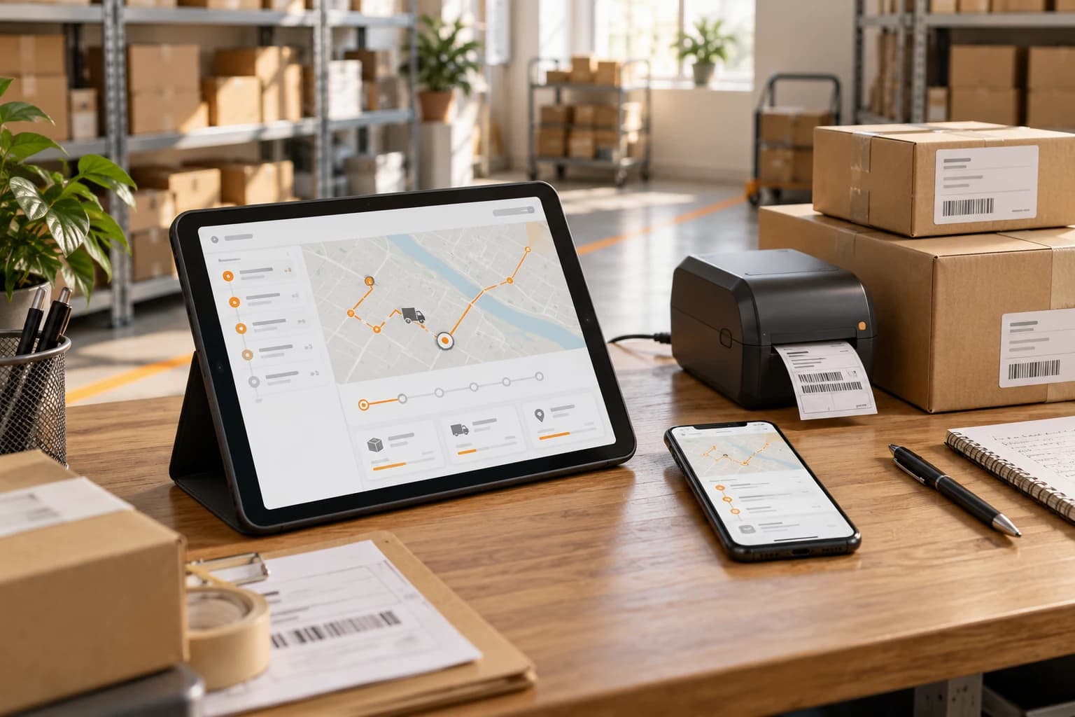 Conceptual editorial visual for OrderFlow
